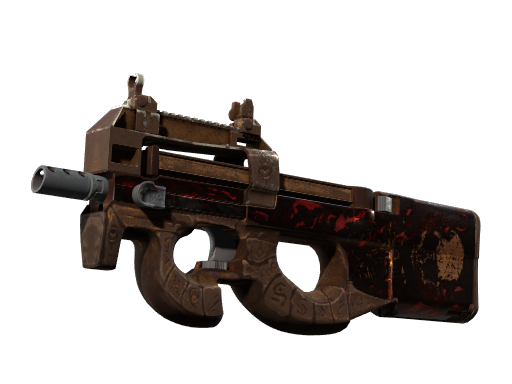 Souvenir P90 | Shallow Grave (Battle-Scarred)