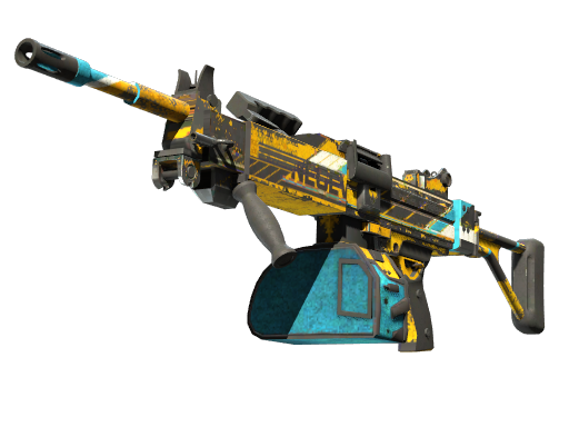 Souvenir Negev | Power Loader (Battle-Scarred)
