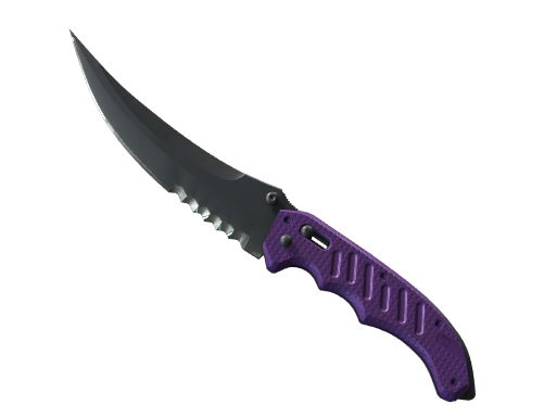 ★ StatTrak™ Flip Knife | Ultraviolet (Factory New)