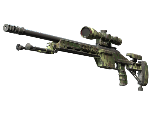 Souvenir SSG 08 | Lichen Dashed (Field-Tested)