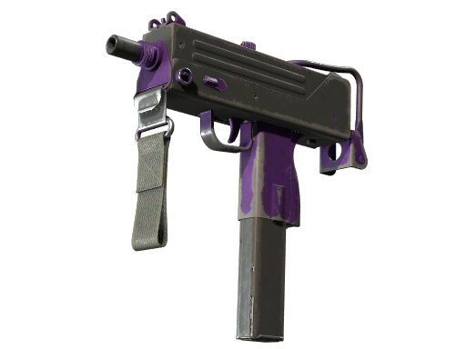 Souvenir MAC-10 | Ultraviolet (Battle-Scarred)
