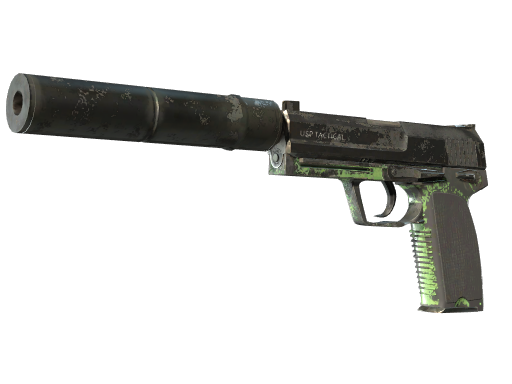 Souvenir USP-S | Para Green (Battle-Scarred)