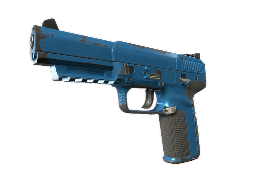 Souvenir Five-SeveN | Sky Blue (Well-Worn)