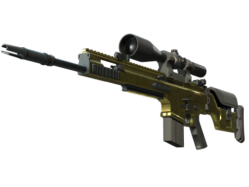 Souvenir SCAR-20 | Brass (Minimal Wear)