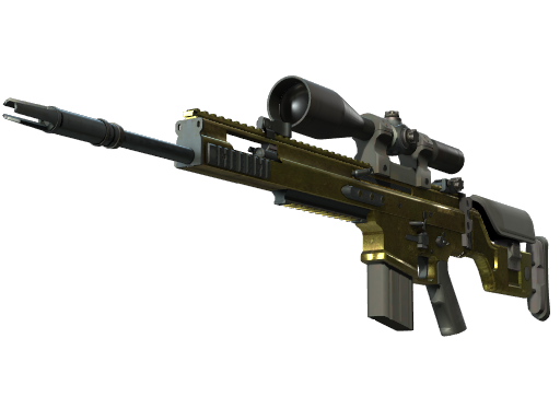 Souvenir SCAR-20 | Brass (Field-Tested)