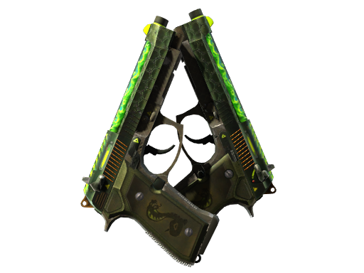 Souvenir Dual Berettas | Cobra Strike (Field-Tested)