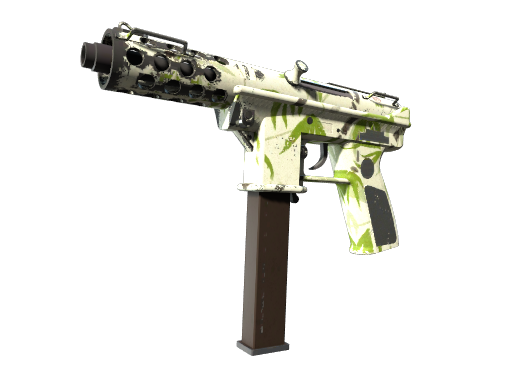 Souvenir Tec-9 | Bamboo Forest (Well-Worn)