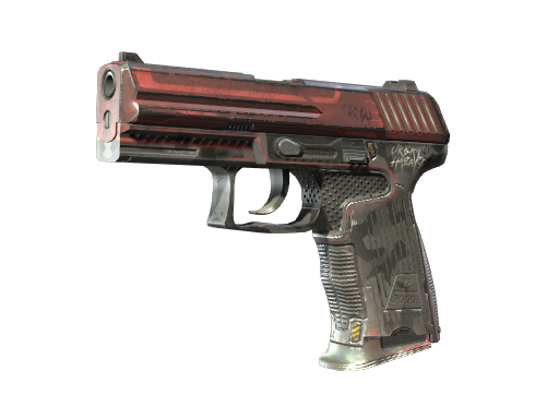 Souvenir P2000 | Urban Hazard (Well-Worn)