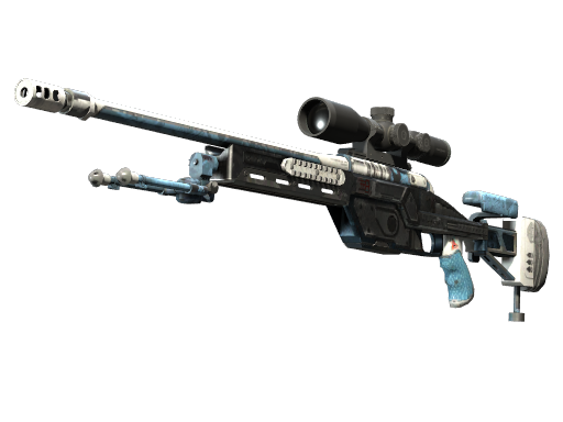Souvenir SSG 08 | Ghost Crusader (Well-Worn)