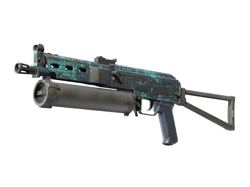 Souvenir PP-Bizon | Cobalt Halftone (Well-Worn)