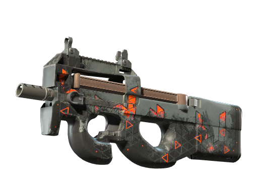 Souvenir P90 | Trigon (Well-Worn)