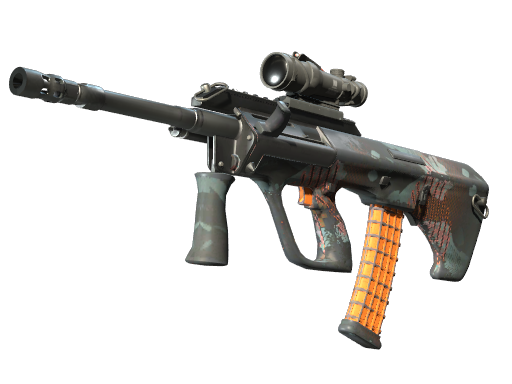 Souvenir AUG | Amber Slipstream (Field-Tested)