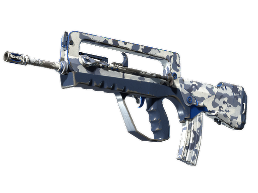 Souvenir FAMAS | Yeti Camo (Well-Worn)