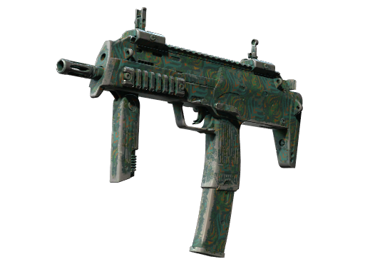 Souvenir MP7 | Teal Blossom (Field-Tested)