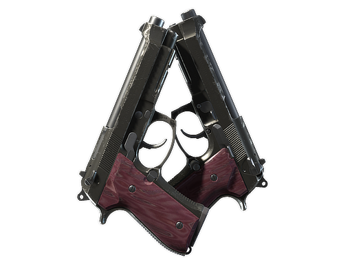 Souvenir Dual Berettas | BorDeux (Well-Worn)