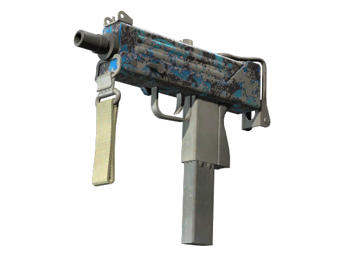 Souvenir MAC-10 | Oceanic (Battle-Scarred)