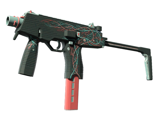 Souvenir MP9 | Capillary (Minimal Wear)