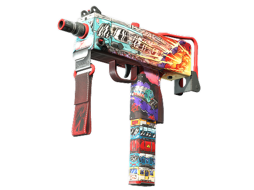 Souvenir MAC-10 | Derailment (Minimal Wear)