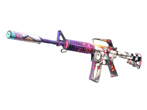 Souvenir M4A1-S | Vaporwave (Well-Worn)