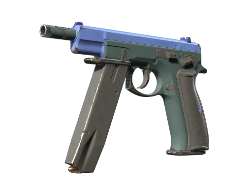 Souvenir CZ75-Auto | Indigo (Well-Worn)