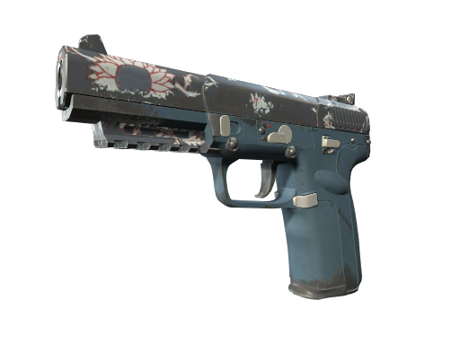 Souvenir Five-SeveN | Nightshade (Well-Worn)
