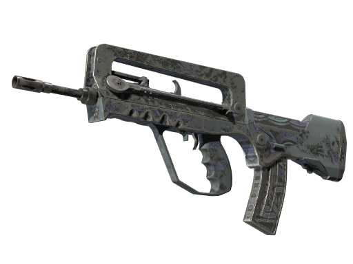 Souvenir FAMAS | Night Borre (Battle-Scarred)