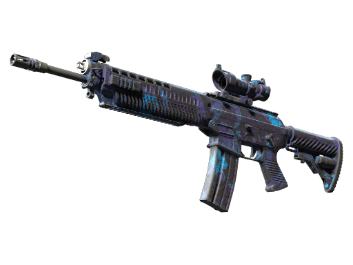 Souvenir SG 553 | Aloha (Field-Tested)