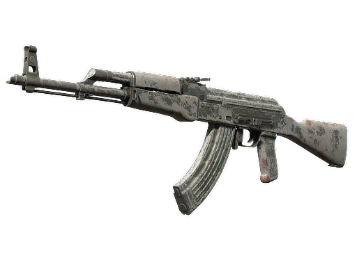 Souvenir AK-47 | VariCamo Grey (Battle-Scarred)