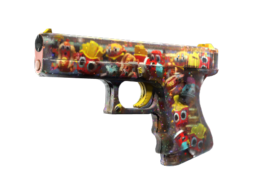 Souvenir Glock-18 | Snack Attack (Well-Worn)