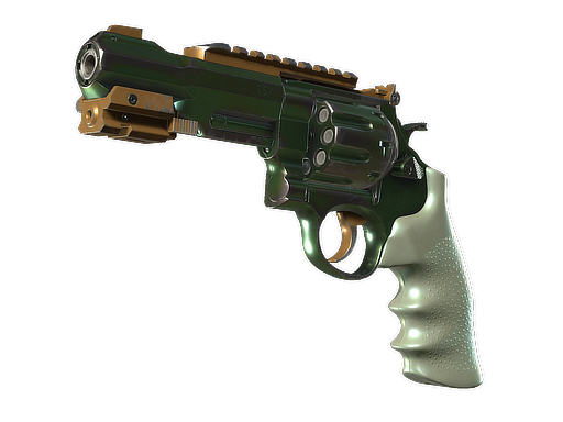 Souvenir R8 Revolver | Leafhopper (Well-Worn)
