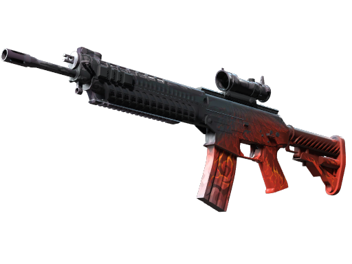 Souvenir SG 553 | Darkwing (Minimal Wear)