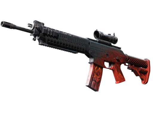 Souvenir SG 553 | Darkwing (Field-Tested)