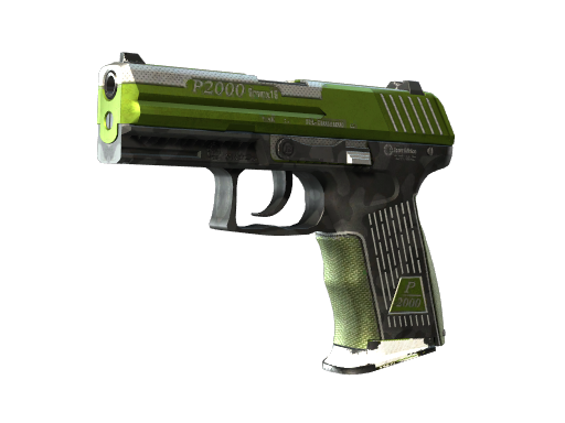 Souvenir P2000 | Turf (Well-Worn)