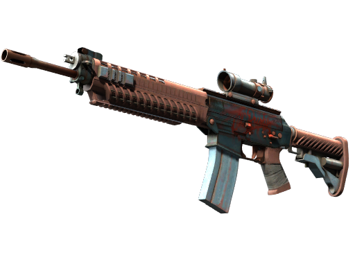 Souvenir SG 553 | Ol' Rusty (Well-Worn)
