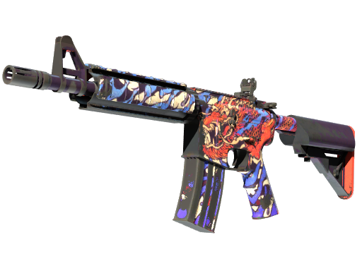 Souvenir M4A4 | 龍王 (Dragon King) (Well-Worn)