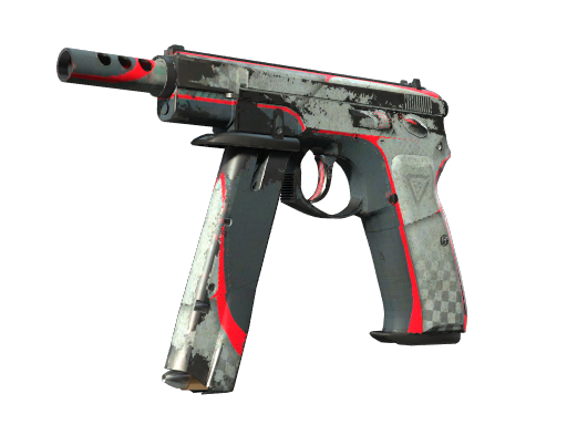 Souvenir CZ75-Auto | Pole Position (Battle-Scarred)