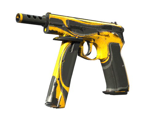 Souvenir CZ75-Auto | Yellow Jacket (Battle-Scarred)