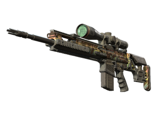 Souvenir SCAR-20 | Caged (Battle-Scarred)