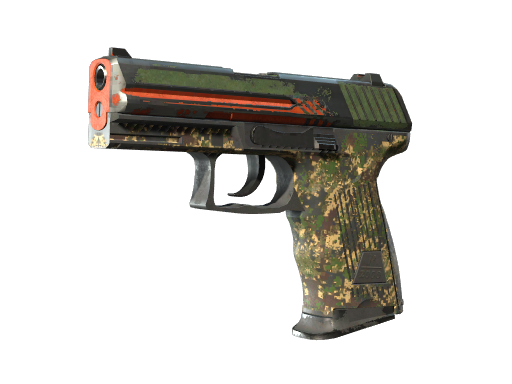 Souvenir P2000 | Woodsman (Battle-Scarred)