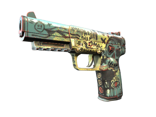 Souvenir Five-SeveN | Scrawl (Minimal Wear)