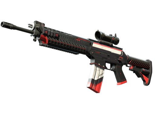 Souvenir SG 553 | Cyrex (Well-Worn)