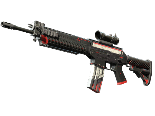 Souvenir SG 553 | Cyrex (Battle-Scarred)