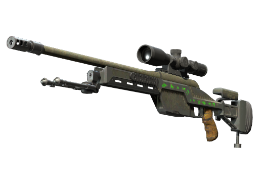 Souvenir SSG 08 | Necropos (Battle-Scarred)
