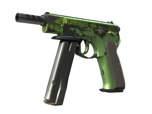 Souvenir CZ75-Auto | Emerald Quartz (Battle-Scarred)