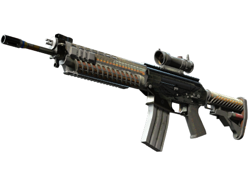 Souvenir SG 553 | Aerial (Battle-Scarred)