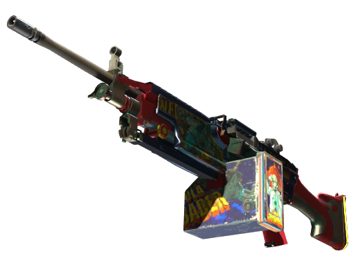 Souvenir M249 | Nebula Crusader (Field-Tested)