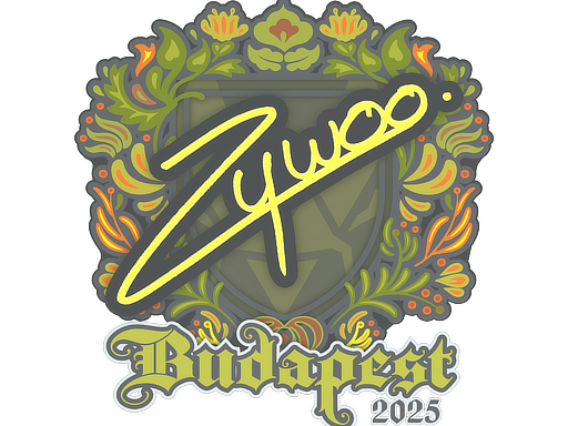 Sticker | ZywOo | Budapest 2025