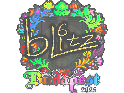 Sticker | bLitz (Holo) | Budapest 2025