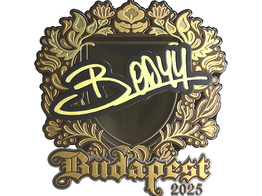 Sticker | bodyy (Gold) | Budapest 2025