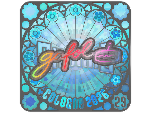 Sticker | gafolo (Holo, Ranked) | Cologne 2026